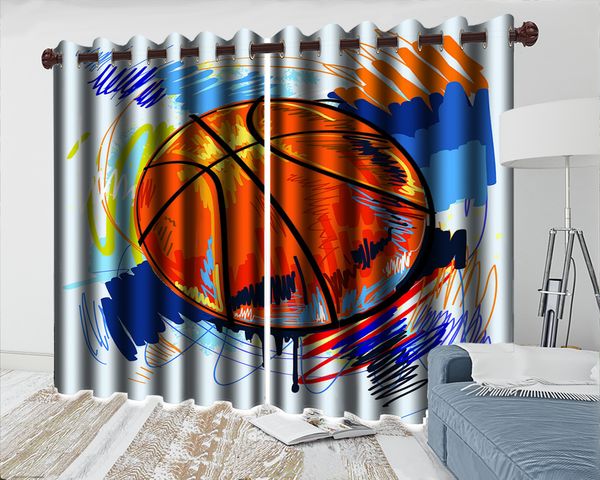 3d window curtain grommet child bedroom blackout 3d curtain colorful basketball window treatment drapes home decor curtain
3d window curtain grommet child bedroom blackout 3d curtain colorful basketball window treatment drapes home decor curtain