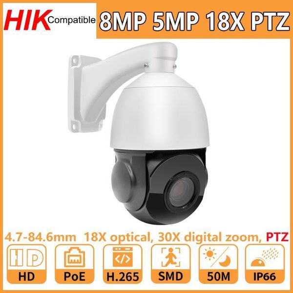 hikvision compatible 8mp 5mp 18x ptz speed dome poe ip camera 4.7mm-84.6mm security cctv camera ir30m ip66 h.265 p2p plug & play1
hikvision compatible 8mp 5mp 18x ptz speed dome poe ip camera 4.7mm-84.6mm security cctv camera ir30m ip66 h.265 p2p plug & play1