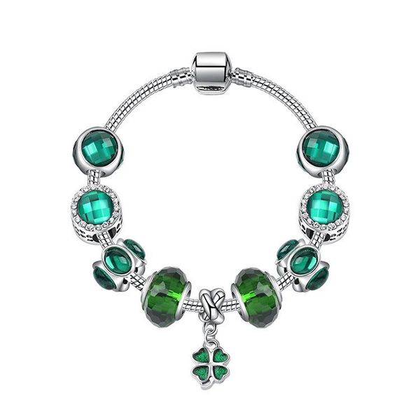 charm bracelets silver plated bracelet & bangle round clover cz glass charms beads fit original basic snake chain diy jewelry, Golden;silver
charm bracelets silver plated bracelet & bangle round clover cz glass charms beads fit original basic snake chain diy jewelry, Golden;silver