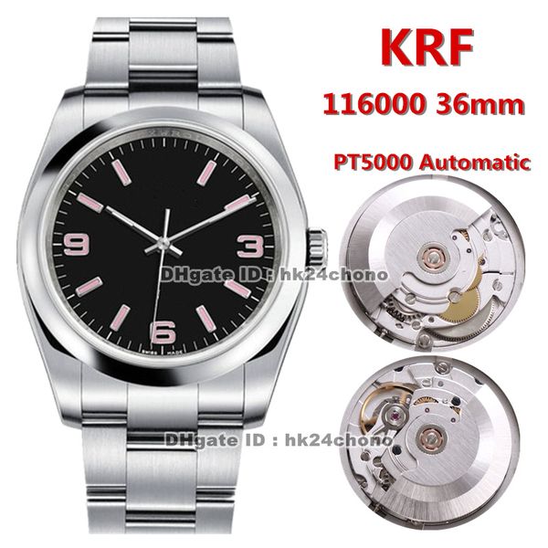 krf 36mm 904l steel pt5000 automatic mens watch sapphire crystal black dial 904l stainless steel bracelet gents watches ro45a, Slivery;brown
krf 36mm 904l steel pt5000 automatic mens watch sapphire crystal black dial 904l stainless steel bracelet gents watches ro45a, Slivery;brown