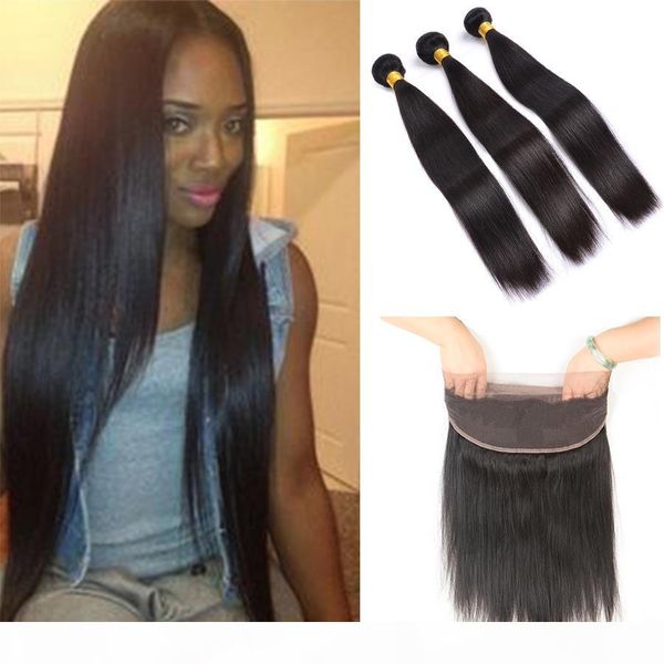 brazilian human hair with closure pre plucked 360 lace frontal closure 360 lace frontal with 3 bundles straight hair weaves natural color, Black;brown
brazilian human hair with closure pre plucked 360 lace frontal closure 360 lace frontal with 3 bundles straight hair weaves natural color, Black;brown