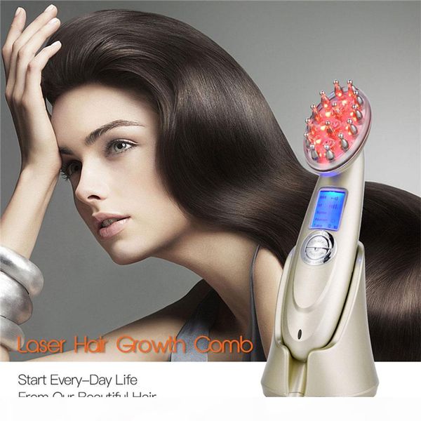 hair scalp massager comb, 7 in 1 fast laser hair growth massage relax comb infrared pn hair regrowth grow brush anti loss therapy, Silver
hair scalp massager comb, 7 in 1 fast laser hair growth massage relax comb infrared pn hair regrowth grow brush anti loss therapy, Silver