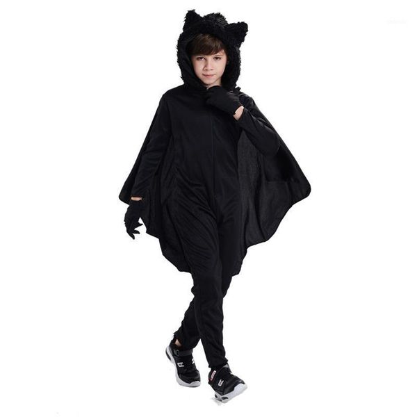 running sets 2021 halloween costume neutral bat shape cosplay one-piece dress performance dance party boy holiday carnival1, Black;blue
running sets 2021 halloween costume neutral bat shape cosplay one-piece dress performance dance party boy holiday carnival1, Black;blue