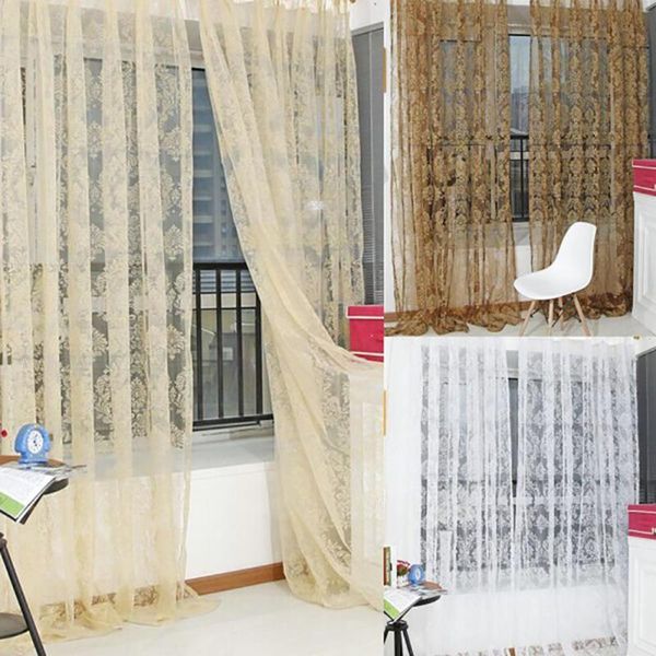 1pc flower pattern european style curtain for living room bedroom window curtain tulle drape curtains
1pc flower pattern european style curtain for living room bedroom window curtain tulle drape curtains