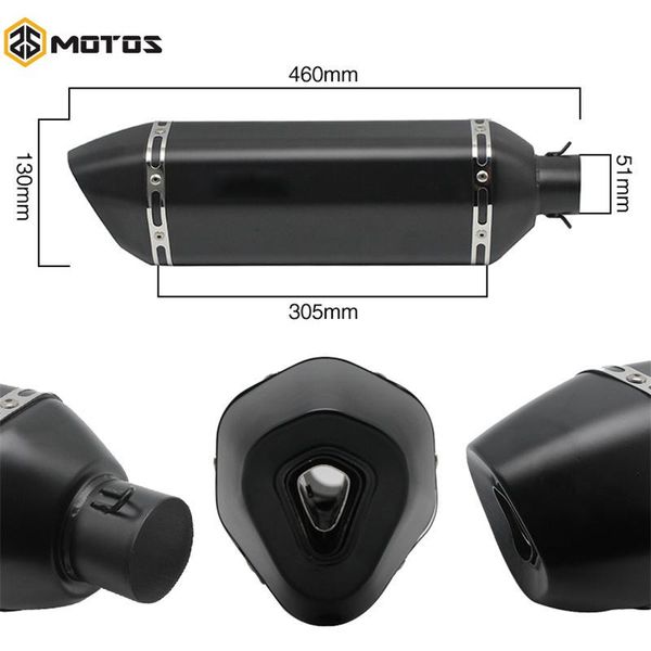 zs motos 51мм диаметр универсальный мотоцикл выхлопная modify мотокросс глушителем алюминиевый сплав черный atv dirt bike pit
zs motos 51мм диаметр универсальный мотоцикл выхлопная modify мотокросс глушителем алюминиевый сплав черный atv dirt bike pit