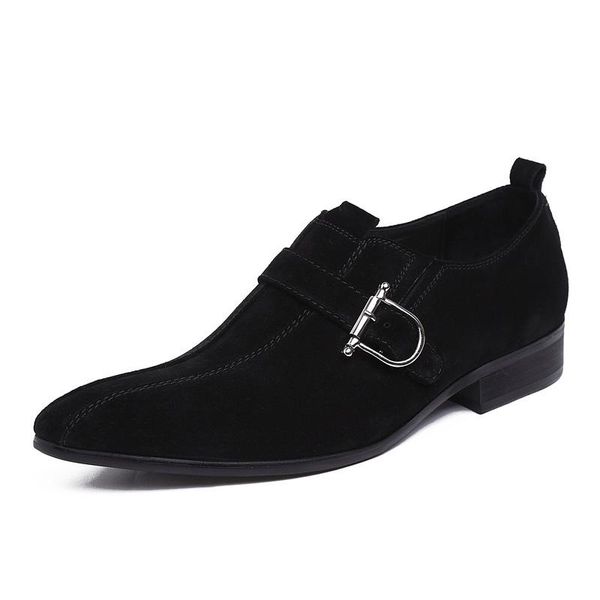 men's leather shoes genuine leather business formal wear men shoes oxfords work wear cow pointed toe solid, Black
men's leather shoes genuine leather business formal wear men shoes oxfords work wear cow pointed toe solid, Black