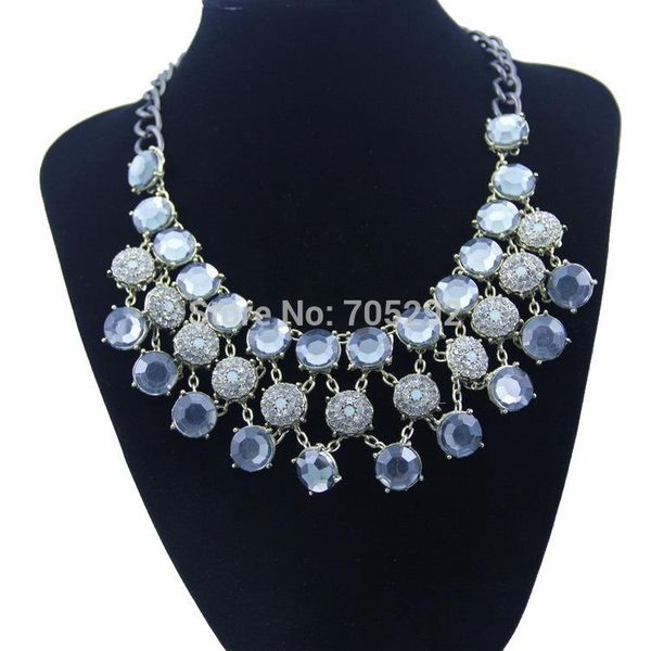 vintage luxury crystal necklace & pendant fashion statement necklace, Golden;silver
vintage luxury crystal necklace & pendant fashion statement necklace, Golden;silver