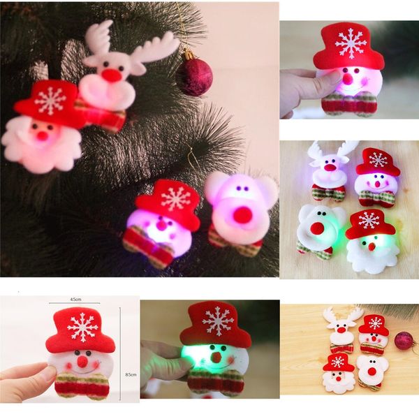 factoryp418claus brooch decorations flash luminous cloth art santa 3.5inch christmas gifts bp001 
factoryp418claus brooch decorations flash luminous cloth art santa 3.5inch christmas gifts bp001
