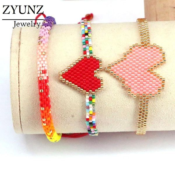 charm bracelets 5pcs, rainbow bangles boho jewelry miyuki beads bracelet, red pink heart pattern bracelet for women handmade woven, Golden;silver
charm bracelets 5pcs, rainbow bangles boho jewelry miyuki beads bracelet, red pink heart pattern bracelet for women handmade woven, Golden;silver