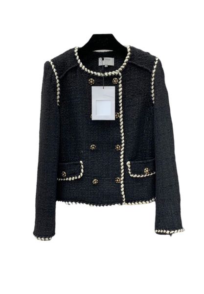 2022 spring autumn o neck long sleeve women's jackets luxury coats brand same style outerwear 1226-1, Black;brown
2022 spring autumn o neck long sleeve women's jackets luxury coats brand same style outerwear 1226-1, Black;brown
