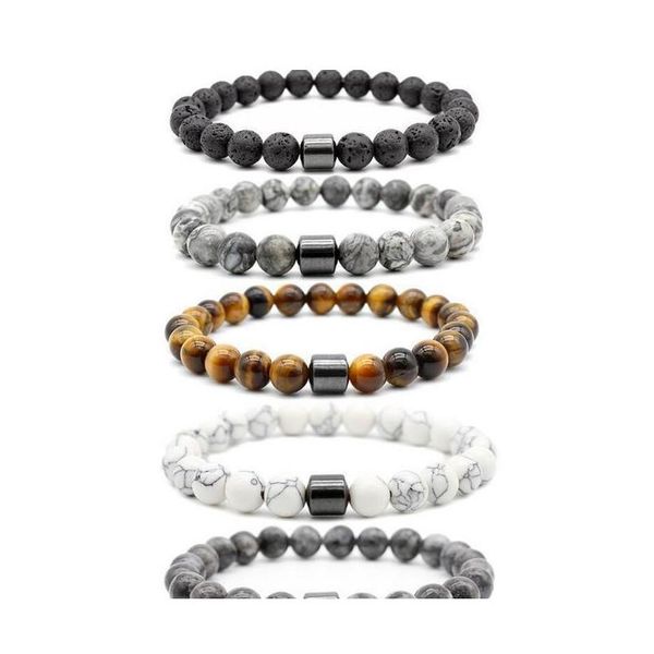 new 8mm natural stone lava stone turquoise tiger eye beads hematite bracelet diy glamour jewelry bracelet for women men ship jljdy, Black
new 8mm natural stone lava stone turquoise tiger eye beads hematite bracelet diy glamour jewelry bracelet for women men ship jljdy, Black
