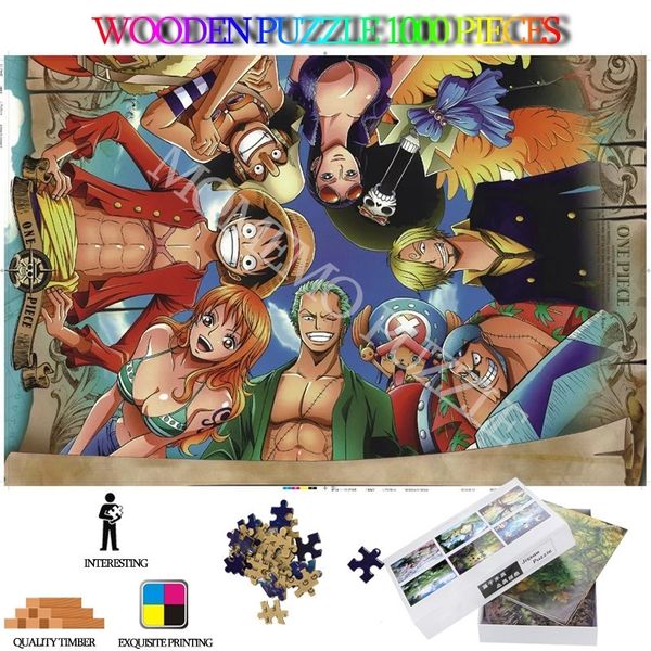 one piece wooden jigsaw puzzle 1000 pieces high definition cartoon anime jigsaw puzzles entertainment toys kids nice gifts y200421
one piece wooden jigsaw puzzle 1000 pieces high definition cartoon anime jigsaw puzzles entertainment toys kids nice gifts y200421