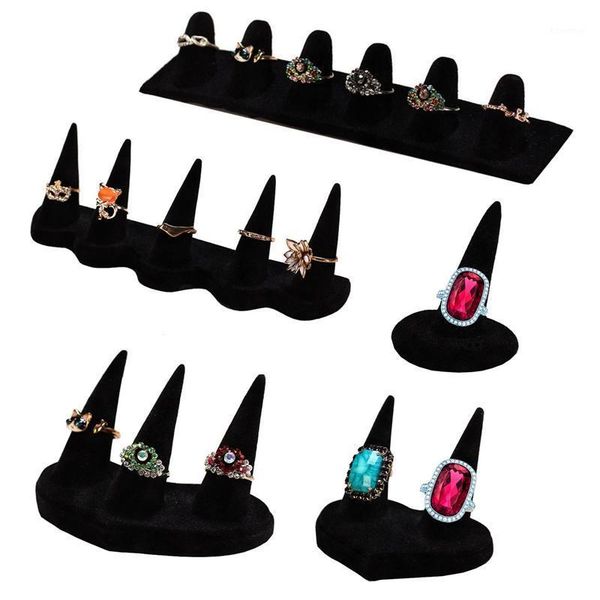 fashion black velvet finger tip mountail jewelry ring display holder charm resin ring display storage organizer stand showcase1
fashion black velvet finger tip mountail jewelry ring display holder charm resin ring display storage organizer stand showcase1
