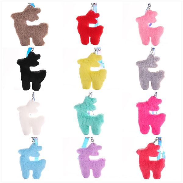 lovely plush deer keychain with pu rope bag key rings accessories gifts car decor ing, Slivery;golden
lovely plush deer keychain with pu rope bag key rings accessories gifts car decor ing, Slivery;golden