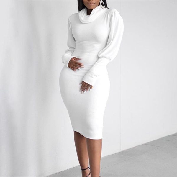 casual dresses women lantern sleeve bodycon dress long turtleneck for woman spring autumn fashion pure color skinny, Black;gray
casual dresses women lantern sleeve bodycon dress long turtleneck for woman spring autumn fashion pure color skinny, Black;gray