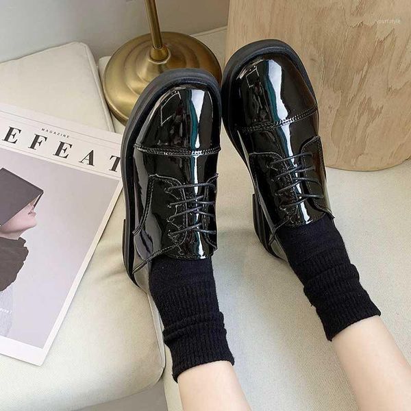 new women british style oxford shoes women casual lace up pu shoes female creepers zapatos mujer ladies u14-611, Black
new women british style oxford shoes women casual lace up pu shoes female creepers zapatos mujer ladies u14-611, Black