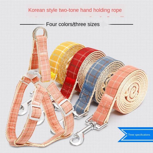 upgraded pet dog leash plaid print korean version of two-color lattice imitation nylon dog leash high quality
upgraded pet dog leash plaid print korean version of two-color lattice imitation nylon dog leash high quality