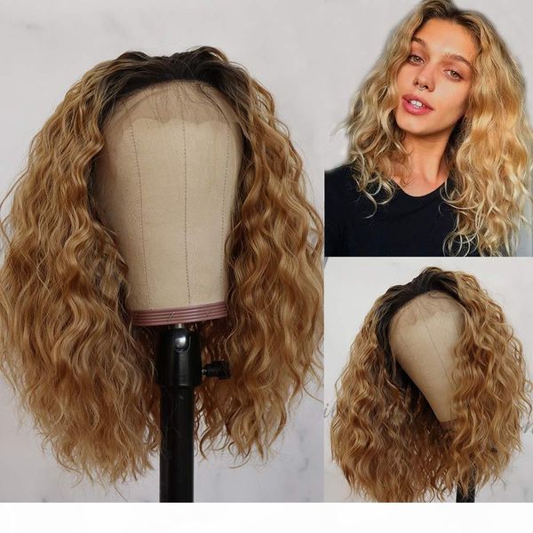 13x6 ombre blonde 1bt27 human hair lace front wigs water wave brazilian remy natural hairline glueless wig with baby hair, Black;brown
13x6 ombre blonde 1bt27 human hair lace front wigs water wave brazilian remy natural hairline glueless wig with baby hair, Black;brown