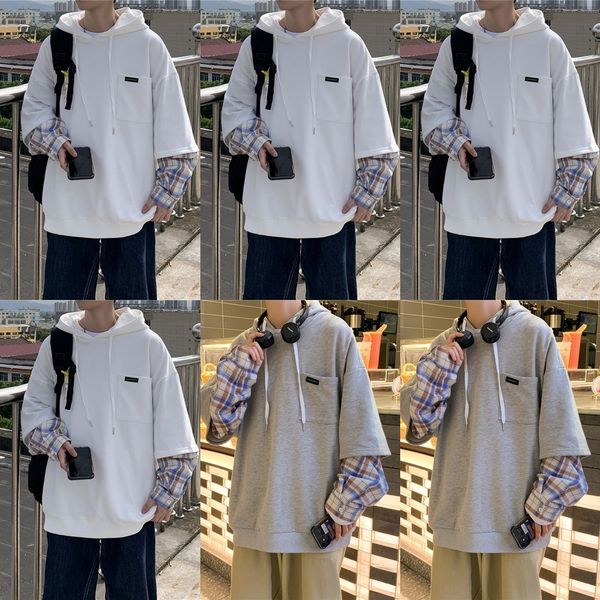 kdxcr men's sweater loose fashion style fashion fake online coattwo-piece coat couple wear 2020 new coat celebrity hooded sweater korea, Black
kdxcr men's sweater loose fashion style fashion fake online coattwo-piece coat couple wear 2020 new coat celebrity hooded sweater korea, Black