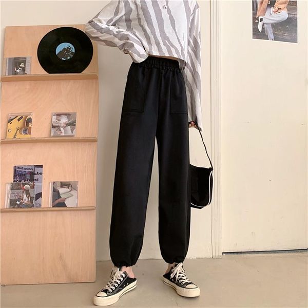 women's pants & capris 2021 women casual gabby sport wide leg harem running jogger tracksuit elastic high waist sweatpants slacks trous, Black;white
women's pants & capris 2021 women casual gabby sport wide leg harem running jogger tracksuit elastic high waist sweatpants slacks trous, Black;white