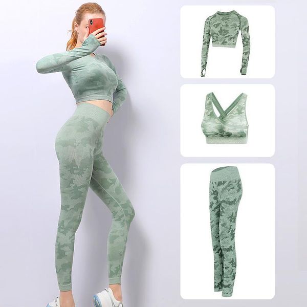 yoga outfits gym set women seamless workout sportswear clothing fitness long sleeve crop high waist leggings sports suits, White;red
yoga outfits gym set women seamless workout sportswear clothing fitness long sleeve crop high waist leggings sports suits, White;red