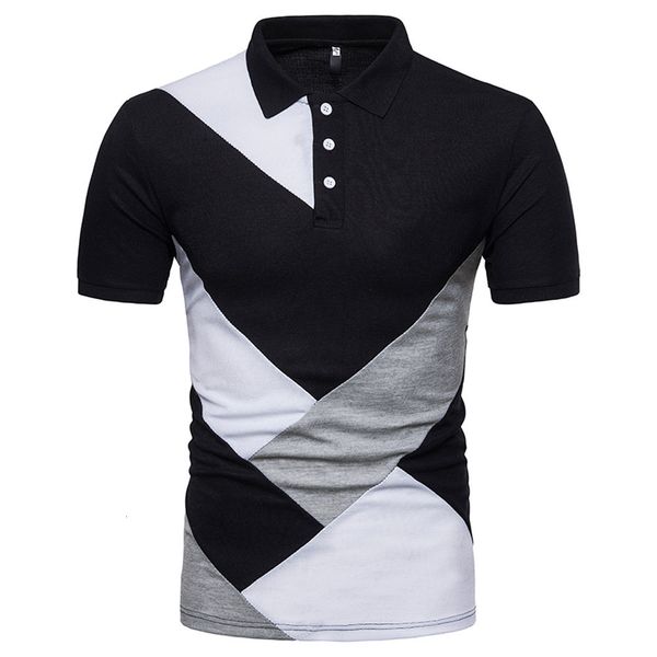 2020 summer men polo casual cotton solid color polos men's breathable short sleeve tee shirt golf tennis new brand clothes, White;black
2020 summer men polo casual cotton solid color polos men's breathable short sleeve tee shirt golf tennis new brand clothes, White;black