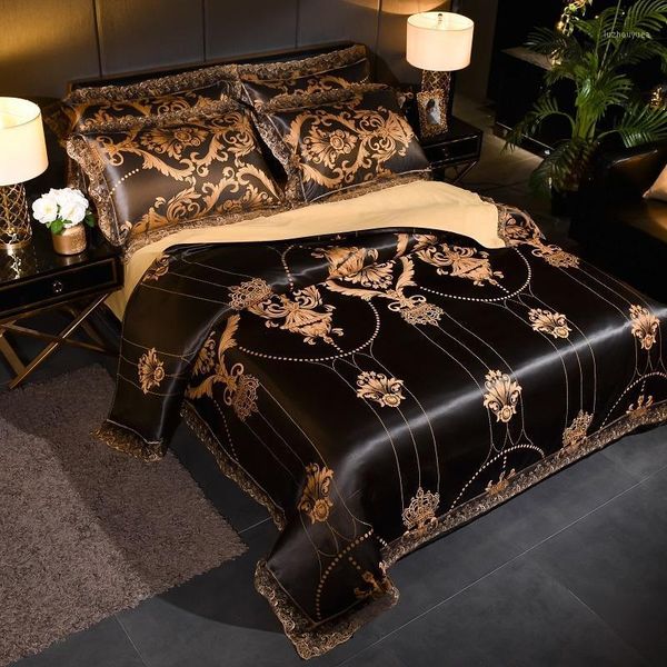 dropshipping wedding duvet cover set wedding golden jacquard bedding set lace flat sheet pillowcase 4pcs european luxury1
dropshipping wedding duvet cover set wedding golden jacquard bedding set lace flat sheet pillowcase 4pcs european luxury1