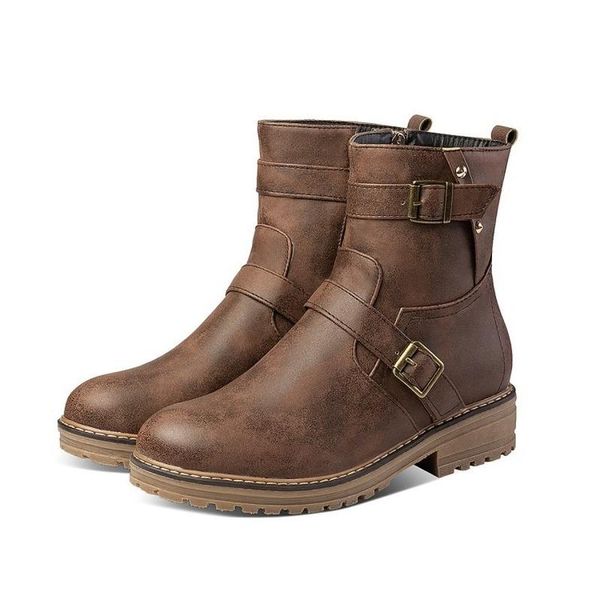 leosoxs winter warm women boots plus size 44 ankle boots platform flat female shoes waterproof casual shoes motorcycle, Black
leosoxs winter warm women boots plus size 44 ankle boots platform flat female shoes waterproof casual shoes motorcycle, Black