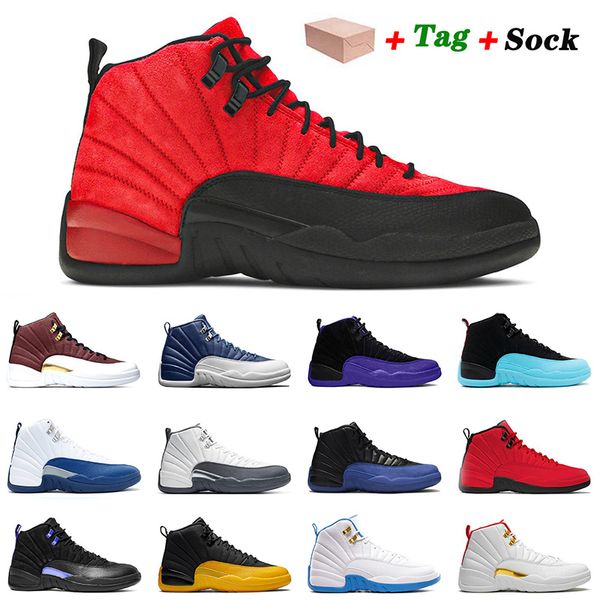 12 12s flu game jumpman indigo xii basketball shoes dark concord fiba royal black men women univeristy gold trainers athletic sneakers 36-47, White;red
12 12s flu game jumpman indigo xii basketball shoes dark concord fiba royal black men women univeristy gold trainers athletic sneakers 36-47, White;red