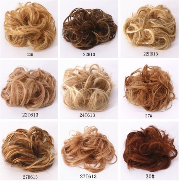 synthetic bun curly messy elastic hair scrunchies elegant chignons hair piece for women and children, Black
synthetic bun curly messy elastic hair scrunchies elegant chignons hair piece for women and children, Black