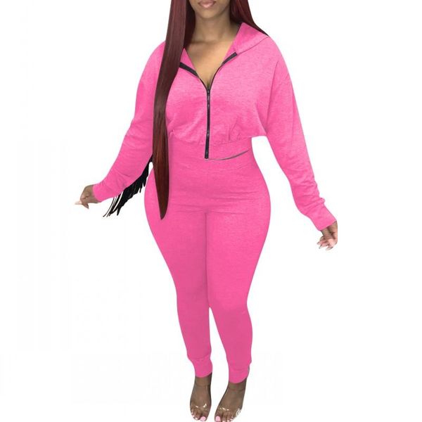 casual solid color 2 piece set женщины zipper толстовки топы и тощие брюки outfit осень моды sweatsuit lounge установить с кисточкой, Gray
casual solid color 2 piece set женщины zipper толстовки топы и тощие брюки outfit осень моды sweatsuit lounge установить с кисточкой, Gray