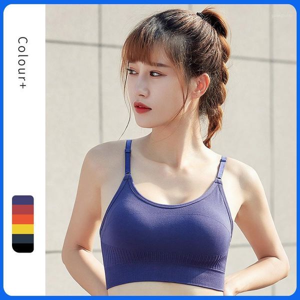 gym clothing style camisole seamless sports bra thin quick-dry push up fitness running -resistant yoga beauty back underwear1, White;black
gym clothing style camisole seamless sports bra thin quick-dry push up fitness running -resistant yoga beauty back underwear1, White;black