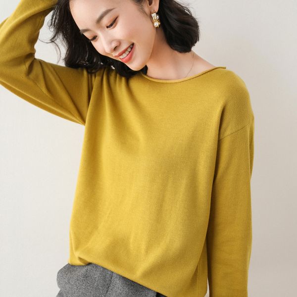 2021 new cashmere cotton blend knitted sweater women pullover autumn winter vintage rolled collar jumper pull femme sweaters 19z3, White;black
2021 new cashmere cotton blend knitted sweater women pullover autumn winter vintage rolled collar jumper pull femme sweaters 19z3, White;black