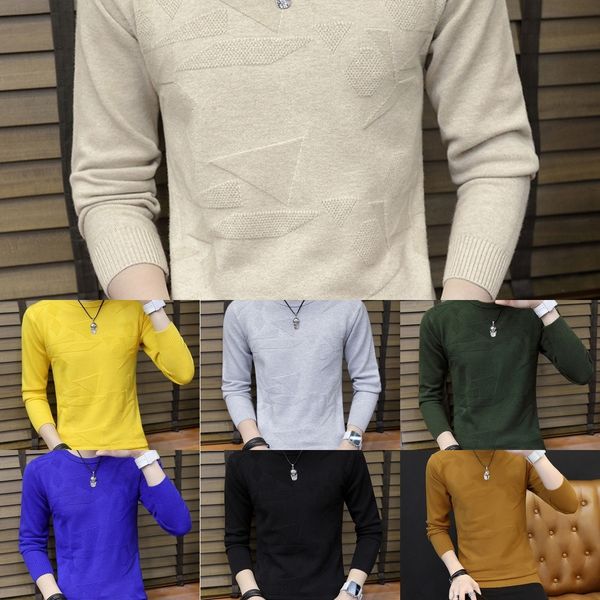 s1bdm sweater neck autumn men's thin slim solid color pullover pullover round and spring men's sweater oc8qp, Blue
s1bdm sweater neck autumn men's thin slim solid color pullover pullover round and spring men's sweater oc8qp, Blue