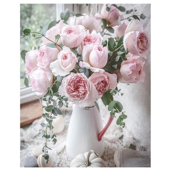 5d diamond painting flower diamond embroidery pink flower cross stitch mosaic art family simple decorative painting
5d diamond painting flower diamond embroidery pink flower cross stitch mosaic art family simple decorative painting