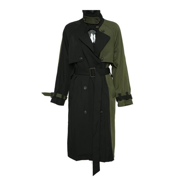 women's wool & blends 2021 autumn and winter clothing fashion black mid length lace up trench coat jacket waist slimming thick c541
women's wool & blends 2021 autumn and winter clothing fashion black mid length lace up trench coat jacket waist slimming thick c541