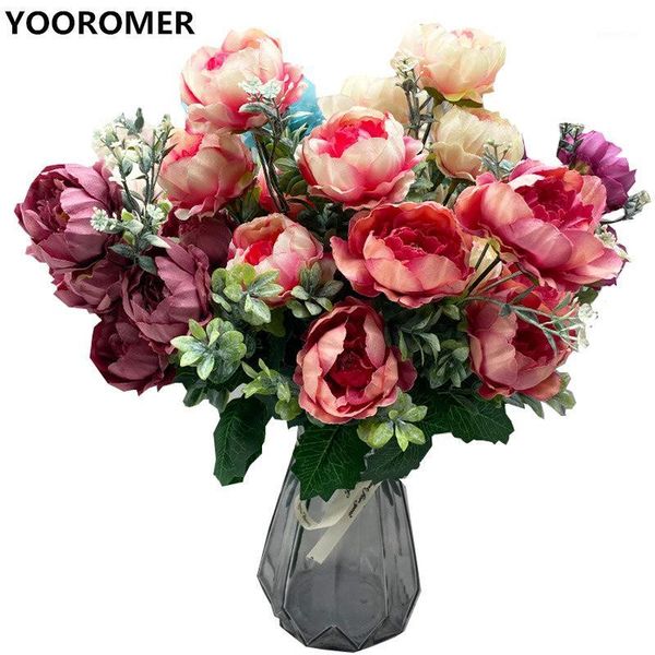 yooromer diy retro peony bouquet fake flower small rose flower decoration wedding holiday party supplies home decoration1
yooromer diy retro peony bouquet fake flower small rose flower decoration wedding holiday party supplies home decoration1