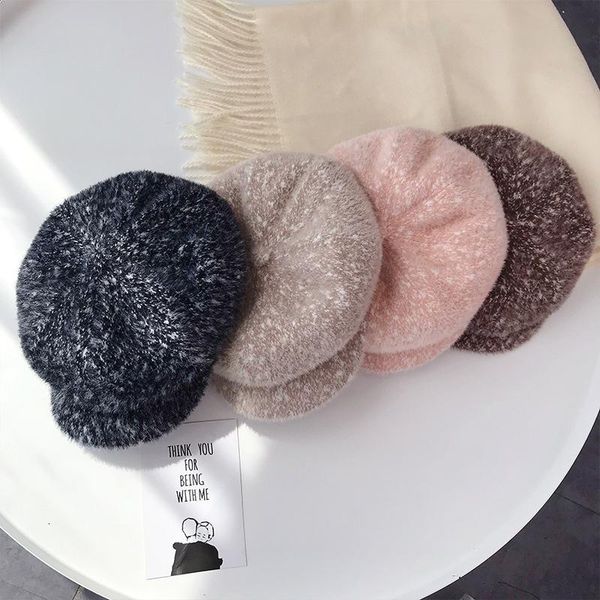 thickening hat female cap beret boina masculina hats for women fashion gorro mujer winter cap women casquette hat, Blue;gray
thickening hat female cap beret boina masculina hats for women fashion gorro mujer winter cap women casquette hat, Blue;gray