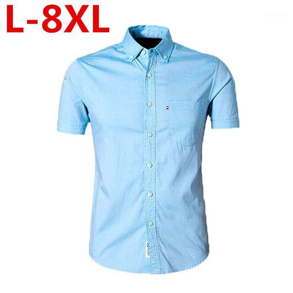 men's casual shirts summer fashion brand men clothes slim fit short sleeves shirt solid color plus size l--8xl1, White;black
men's casual shirts summer fashion brand men clothes slim fit short sleeves shirt solid color plus size l--8xl1, White;black