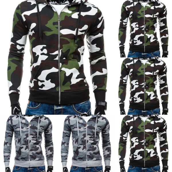 2020 spring fashion hooded camouflage long sleeve slim fitting men's 2020 spring men's fashion hooded camouflage long sleeve coat, Black
2020 spring fashion hooded camouflage long sleeve slim fitting men's 2020 spring men's fashion hooded camouflage long sleeve coat, Black