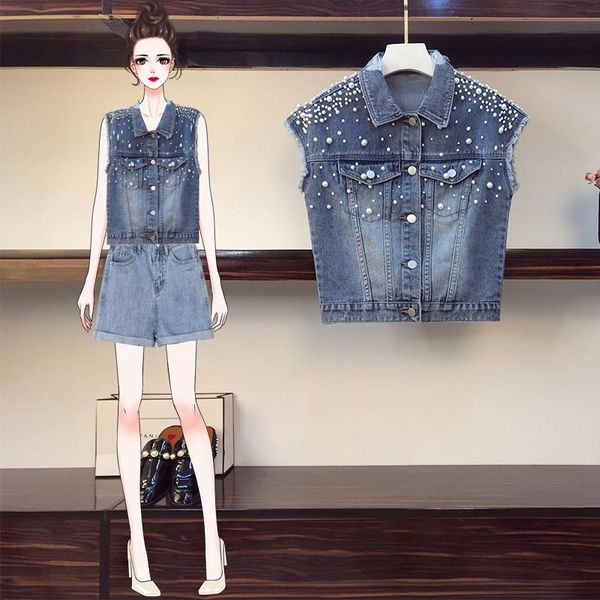 women's vests fall fashion 2021 pearls denim vest loose plus size jean outerwear turn-down collar sleeveless single breasted casual coa, Black;white
women's vests fall fashion 2021 pearls denim vest loose plus size jean outerwear turn-down collar sleeveless single breasted casual coa, Black;white
