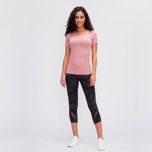 l2067 solid color sports shirt fashion t-shirt outfit outdoor fitness clothes women short sleeve yoga slim fit running tanks
l2067 solid color sports shirt fashion t-shirt outfit outdoor fitness clothes women short sleeve yoga slim fit running tanks