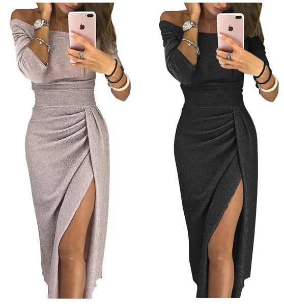 2022 spring summer women clothes evening party women dresses, Black;gray 
2022 spring summer women clothes evening party women dresses, Black;gray
