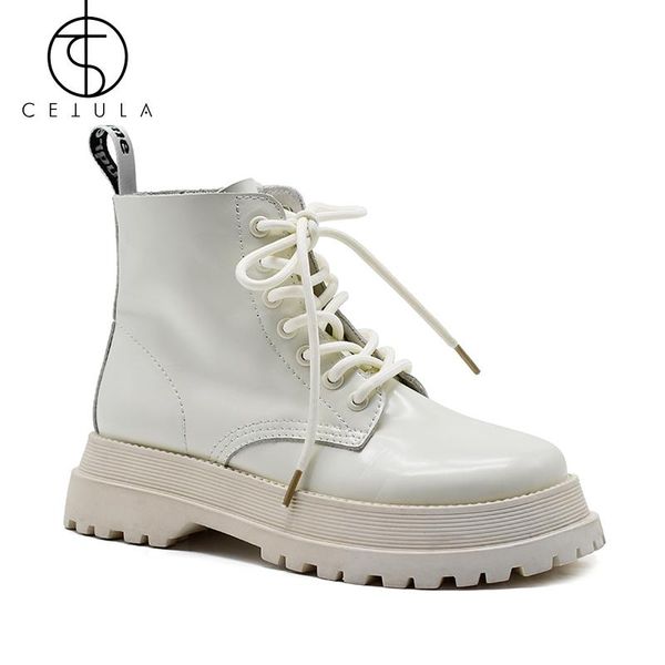 boots women genuine leather winter thicken non-slip cross-tied shoes woman for platform motorcyc, Black
boots women genuine leather winter thicken non-slip cross-tied shoes woman for platform motorcyc, Black