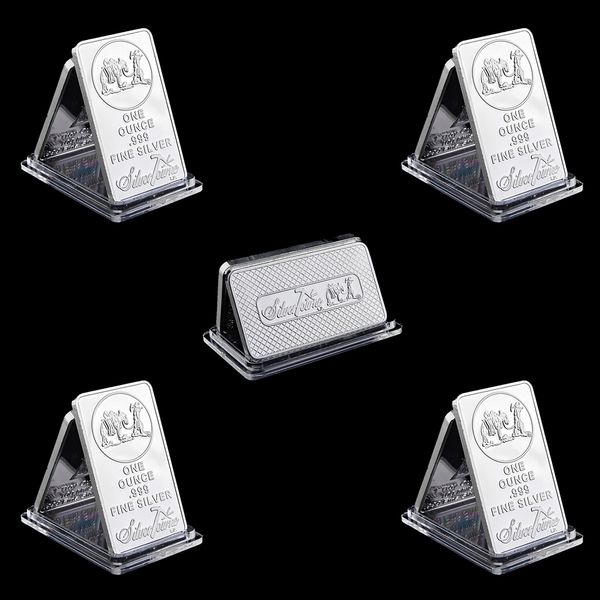 5pcs 1oz towne mint craft silver bar american prospector us union metal coin collectible value
5pcs 1oz towne mint craft silver bar american prospector us union metal coin collectible value