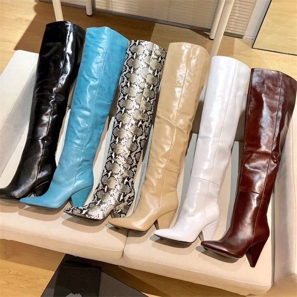 fashion ladies over the knee women genuine leather booties pointe toe botas spike heels boots size 35-41 q1104, Black
fashion ladies over the knee women genuine leather booties pointe toe botas spike heels boots size 35-41 q1104, Black