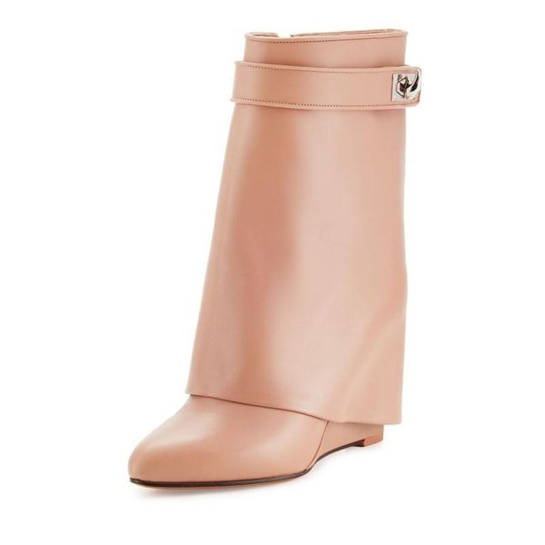 matliter средний boots женщины nude лучшие качества pu кожа поворотная над ботинками silver metal украшения клин высоких каблуках платье обу, Black
matliter средний boots женщины nude лучшие качества pu кожа поворотная над ботинками silver metal украшения клин высоких каблуках платье обу, Black