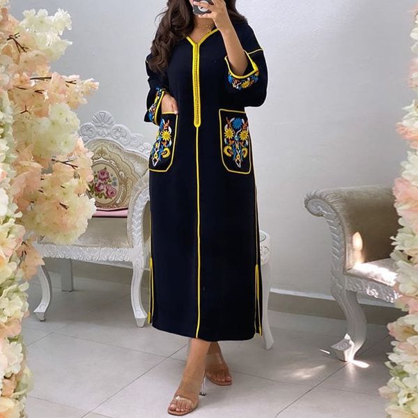 Autumn Women Long Dress 2020 Fashion Flower Printed Zipper Vintage Party Dinner Maxi Dresses Musilm Femme Vestiods Work Office
Autumn Women Long Dress 2020 Fashion Flower Printed Zipper Vintage Party Dinner Maxi Dresses Musilm Femme Vestiods Work Office