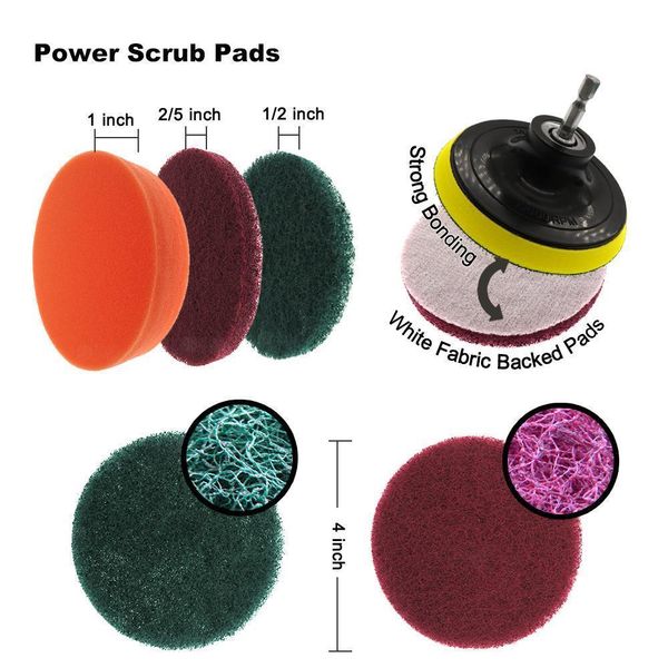 10pcs drill brush power cleaning scrubber nylons brush electric scrubber brush kit for kitchen bashroom car cleaning q jllajj
10pcs drill brush power cleaning scrubber nylons brush electric scrubber brush kit for kitchen bashroom car cleaning q jllajj