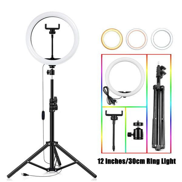 12 inch 30cm led ring light with mini 55cm 110cm tripod phone clip selfie pgraphy lighting for make up youtobe vlog camera
12 inch 30cm led ring light with mini 55cm 110cm tripod phone clip selfie pgraphy lighting for make up youtobe vlog camera